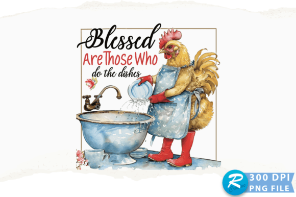 Blessed Are Those Who Do the Dishes PNG Graphics and Crafts Review