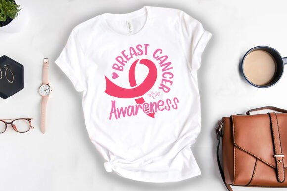Breast Cancer Awareness T-shirt Printing Graphics and Crafts