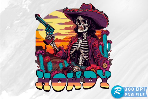 Howdy PNG Design Graphics for Crafts