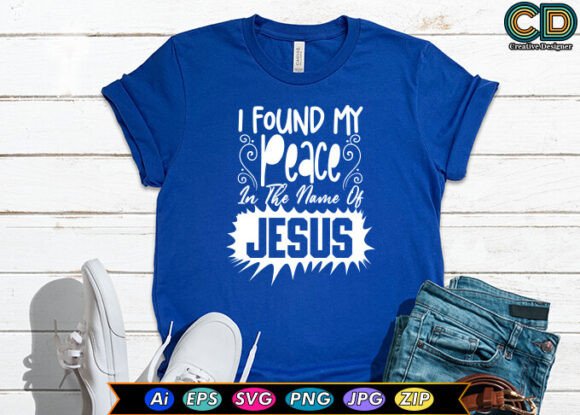 I Found My Peace in the Name of Jesus Graphics and Crafts Review