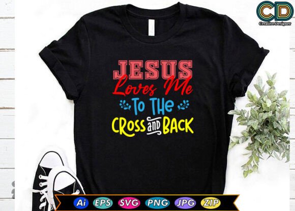 Jesus Loves Me to the Cross and Back Graphics and Crafts Review