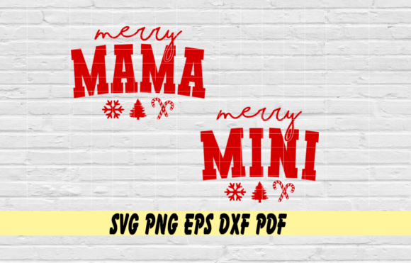 Merry Mama Merry Mini Christmas Graphics and Crafts Review