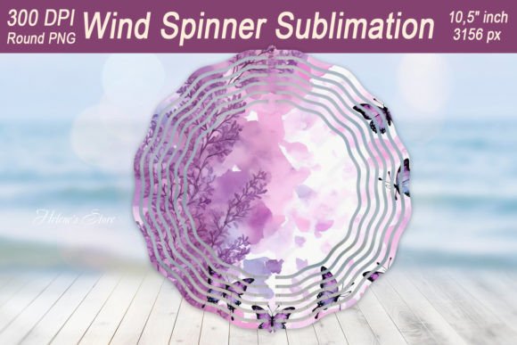 Wind Spinner Designs PNG with Copy Space Graphics and Crafts